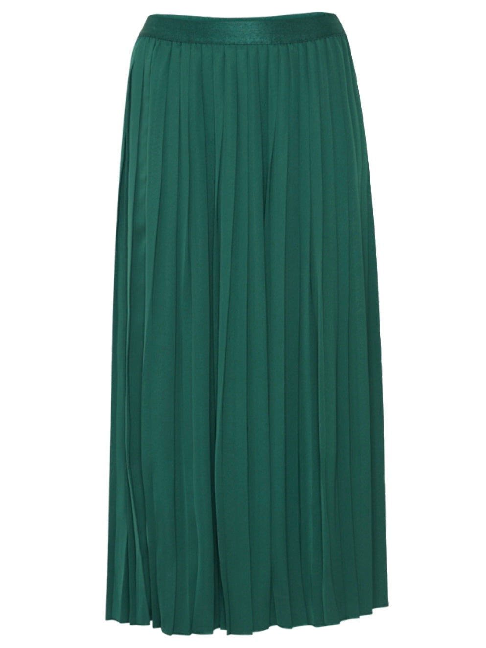 Pleated Midi Skirt