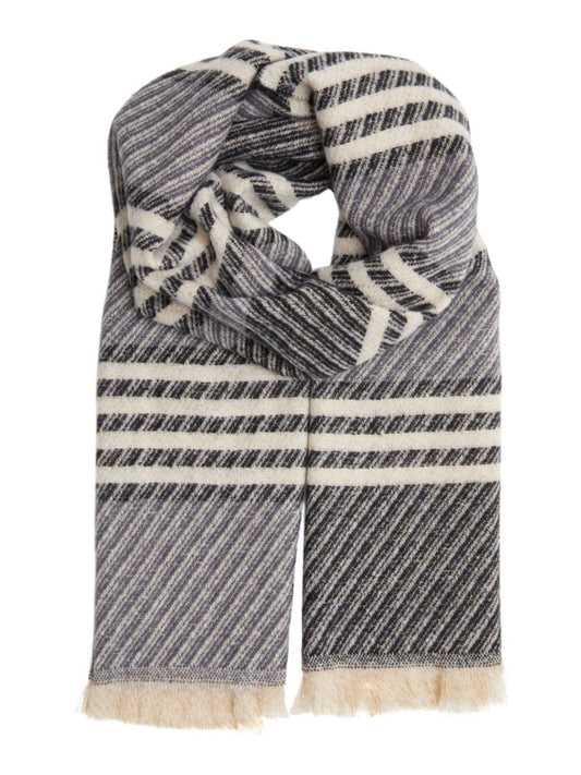 Striped Mix Scarf