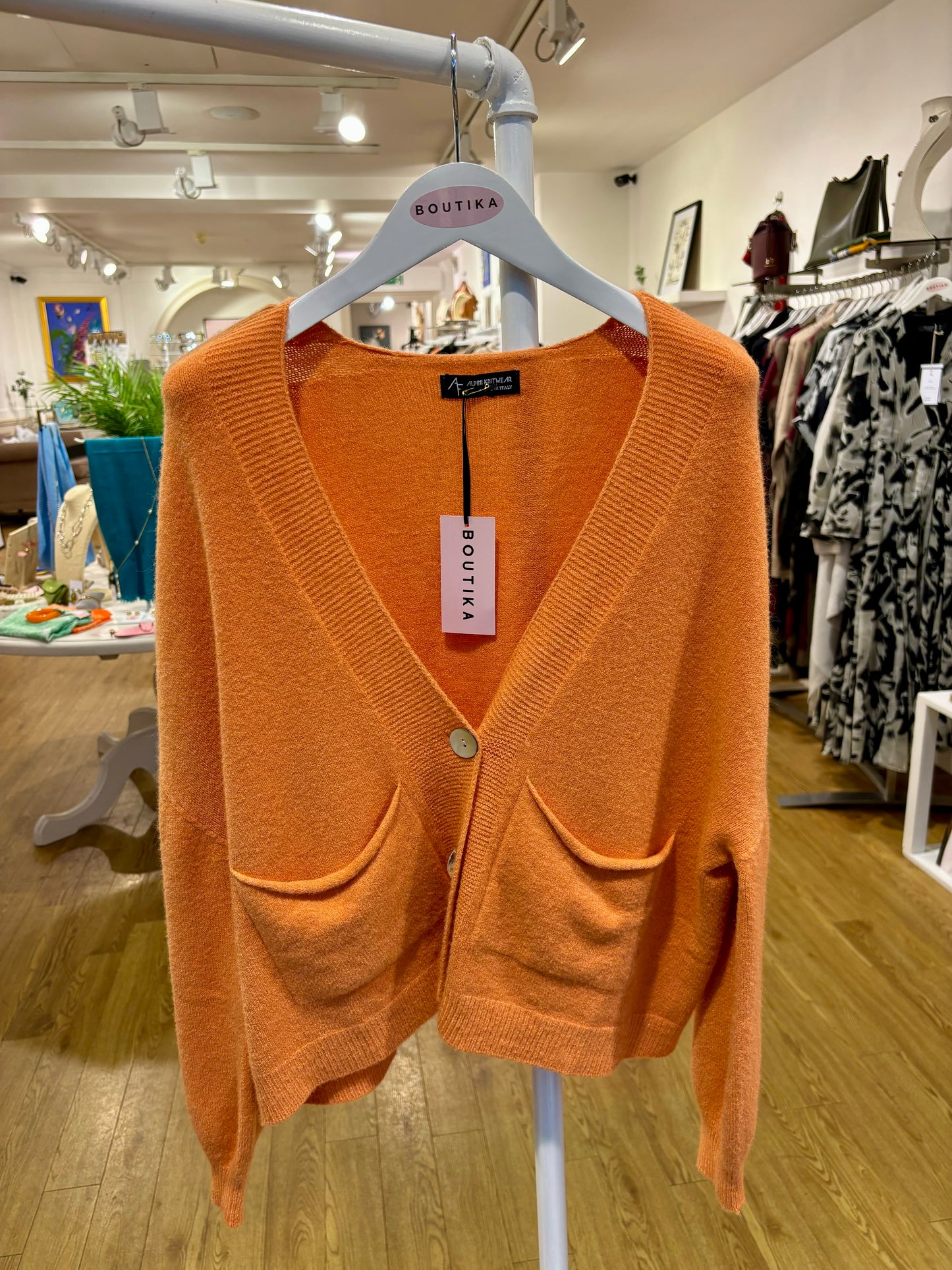 Knitted V-Neck Cardigan in Multiple Colours