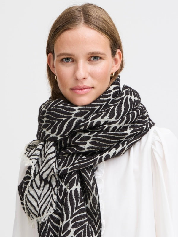 Soft Mix Patterned Scarf