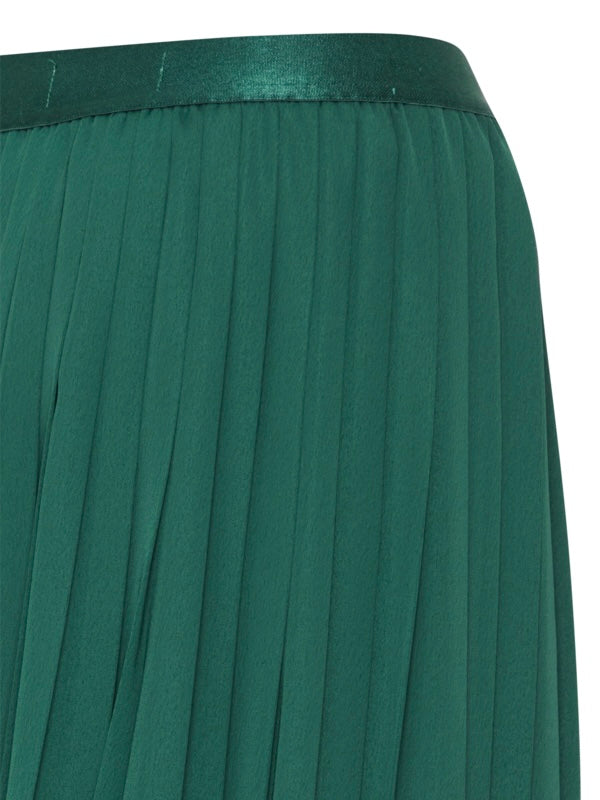 Pleated Midi Skirt