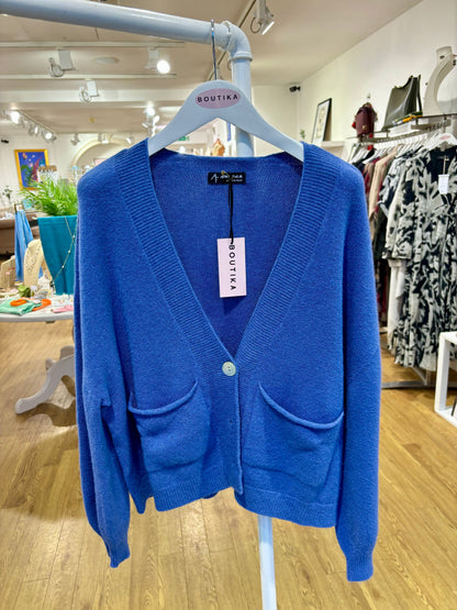 Knitted V-Neck Cardigan in Multiple Colours