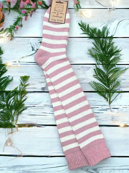 Striped Welly Socks