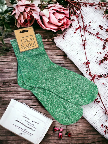 Glitter Cosy Socks